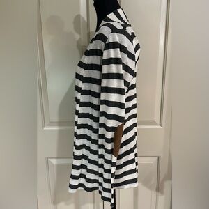 Striped Black and White Women's Tunic